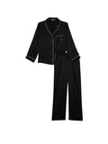 Victoria's Secret Satin Pajama Set, Long Sleeve Button Down Shirt & Pants, Sleepwear for Women (XS-XXL)