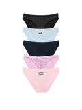 Victoria's Secret Women's Cotton Bikini Underwear, Moderate Coverage Panties for Women, Multi Pack (XS-XXL)