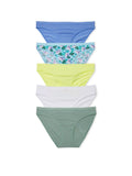 Victoria's Secret Women's Cotton Bikini Underwear, Moderate Coverage Panties for Women, Multi Pack (XS-XXL)