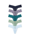 Victoria's Secret Women's Lace Thong Underwear, Panties for Women, Multi Pack (XS-XXL)