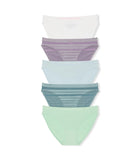 Victoria's Secret Women's Seamless Bikini Underwear, Moderate Coverage Panties for Women, Multi Pack (XS-XXL)