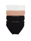 Victoria's Secret Women's Seamless Bikini Underwear, Moderate Coverage Panties for Women, Multi Pack (XS-XXL)
