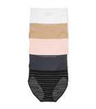 Victoria's Secret Women's Seamless Brief Underwear, Full Coverage Panties for Women, Multi Pack (XS-XXL)