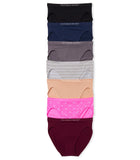 Victoria's Secret Women's Seamless Brief Underwear, Full Coverage Panties for Women, Multi Pack (XS-XXL)