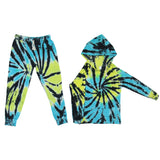 Vintage Tie-Dye Hoodie and Jogger Sets