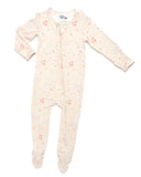 Virgo Bamboo Zipper Footie