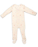 Virgo Bamboo Zipper Footie