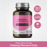 Vitaberg Women's Daily Multivitamin for Wellness 30 Tablets