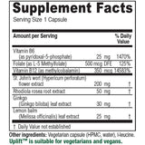 Vitanica Uplift, Mood and Emotional Support, Vegan/Vegetarian, 60 Capsules