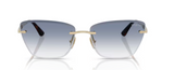 Vogue 0VO4332S Women's Designer Sunglasses Gold Frame 59mm