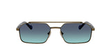 Vogue 0VO4356S Men's Square Sunglasses with Grey Lenses 57mm
