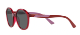 Vogue 2018 306687 Transparent Red Acetate Sunglasses