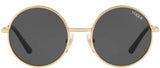 Vogue 4085-S 280/87 Yellow Metal Sunglasses, Size 50-19