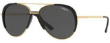 Vogue 4097 S 280/87 Yellow Metal Sunglasses 58mm