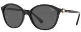 Vogue 5229-SB W44/87 Black Sunglasses with Organic Lenses 57mm