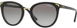 Vogue 5230S W44/11 Black Gradient Square Sunglasses 54mm