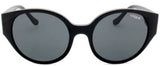 Vogue 5245S W4487 Black Square Sunglasses 53mm