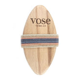 Vose Magnolia Natural Horsehair Body Brush for Smooth Skin