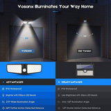 VOSONX Solar Powered Security Lights