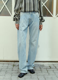 Vtmnts Women Double Waist Denim Jeans