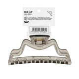 Eklips Curved Claw Clip for Secure Hold Smoked Grey