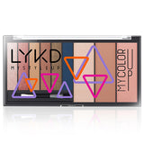 LYKD Makeup Palette - Multi-purpose Blush and Eyeshadow for Natural to Dramatic Looks