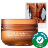 Josie Maran Golden Hour Firming Body Butter - Whipped Argan Oil, Refillable, Natural Fragrance, 48hr Hydration