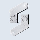 Carnaval Socks 7-Pair Slogan Design Socks Set - Comfortable Casual Socks for Fashion-Conscious Individuals