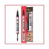 Maybelline New York 2-in-1 Brow Pen and Gel - Precise Application & Long-Lasting - 260 Deep Brown