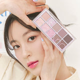 rom&nd Better Than Palette: Light & Glitter Garden - Versatile Eyeshadow Palette for Stunning Eye Makeup, Long-Lasting, Shimmer & Matte Shades