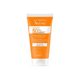 Avene Fragrance-Free Sunscreen Cream for Dry Skin SPF50+ - Water-Resistant & Moisturizing
