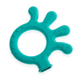 Babyjem Baby Teether Toy, Soft and BPA Free Teething Relief for Infants - Green Octopus