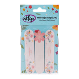 Eklips Short Paper Nail Files for Smooth Shaping 3-Pack