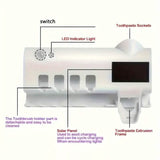 Wall Mounted 4 Slot Toothbrush UV Disinfection Device