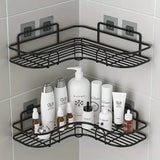 Wall-Mounted Storage For Toilet, Bathroom Shampoo Lotion Cosmetic Storage Rack