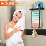 Wall Mounted Towel Rack for Rolled Towels