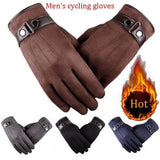 Warm Velvet Cold-Proof Gloves Thermal Touch Phone Screen