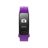 Waterproof Purple Smart Wristband Bracelet Fitness Tracker Health Monitor Heart Rate