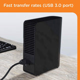 WD 16TB Elements Desktop External Hard Drive, USB 3.0 for Plug-and-Play Storage  (Refurbished)