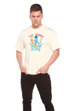 We Wanna Surf Men's Bamboo Viscose/Organic Cotton Short Sleeve Graphic T-Shirt