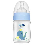 Weebaby Classic Wide Neck PP Baby Bottle in Blue 150ml