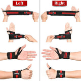 Weight Lifting Training Wrist Straps Support Braces