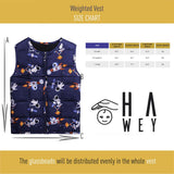 Weighted Vest for Kids Sensory M Size Ages 5 to 9 Adjustable Kids Weighted Vest with 2lb weight Breathable and Washable Compression Vest