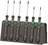Wera 2052/6 Micro Precision Screwdriver Set With Rack 05118156001