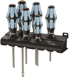 Wera 3334/3350/3355/6 Stainless Steel Screwdriver Set 6 Piece 05032063001