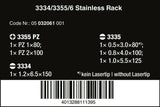 Wera 3334/3355/6 Stainless Steel Screwdriver Set 6 Piece 05032061001