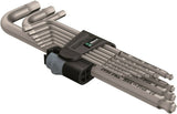 Wera 3950/9 Hex-Plus 1 SB Stainless Steel L-Key Set Metric 9 Pieces 05073544001
