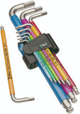 Wera 3950/9 Hex-Plus Multicolor HF Stainless 1 L-Key Set Metric 05022699001