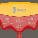 Wera 400 VDE i Hex Insulated Torque Indicator 05004981001