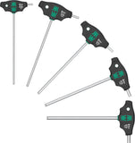 Wera 454/5 HF SHK Set 1 Hex-Plus T-Handle Screwdriver Set Metric 05136070001